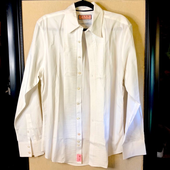 PINK • button down shirt - Picture 2 of 5